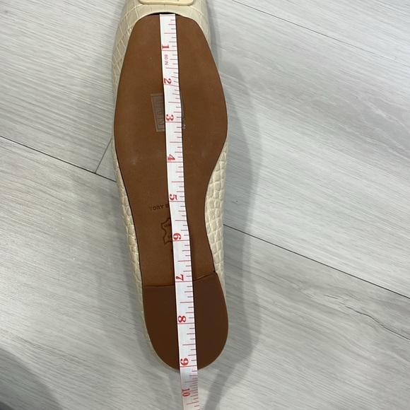 NWOT Tory Burch Georgia Ballet Flats in New Cream - Picture 14 of 15